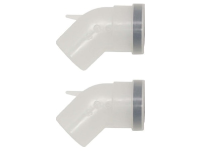 Produktbild Vaillant 303259  VE2  Bogen 45 Grad DN80 PP 303259  Inhalt  2 