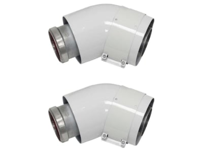 Product image Vaillant 303809  VE2  Concentric flue gas air supply form 303809  quantity  2 
