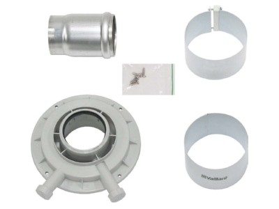 Produktbild Vaillant 303913 Geraeteanschlussstueck f Abgasleit 63 96mm