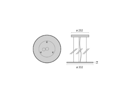 Mazeichnung Performance in Light 8333261266410 LED Pendelleuchte 4000K DALI