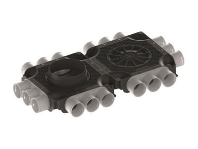 Produktbild 3 Maico MA FDV18 63 Luftverteiler doppelt 18 Anschluesse DN 63