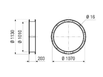 Mazeichnung Maico ELI 100 Ex Verbindungsstutzen Elastisch  NW1000