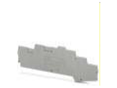 Produktbild 1 Phoenix D PTB 2 5 PE L L Abschlussdeckel L 118mm  B 2 2mm  gr