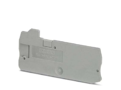 Produktbild 1 Phoenix D PTU 4 TWIN Abschlussdeckel L 69 3mm  B 2 2mm