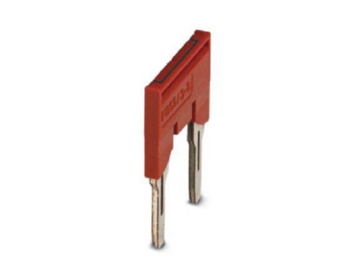 Produktbild 2 Phoenix FBS 1 3 8 Steckbruecke 3 polig  rot