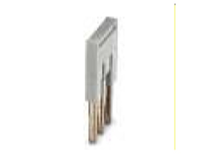 Produktbild 1 Phoenix FBS 3 4 GY Steckbruecke 3 polig  grau