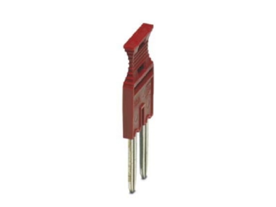 Produktbild 2 Phoenix FBSRH 2 8 Steckbruecke 2 polig  rot