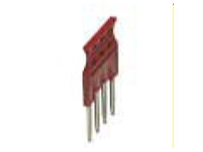 Produktbild 1 Phoenix FBSRH 4 8 Steckbruecke 4 polig  rot
