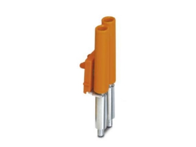 Produktbild 2 Phoenix SBP TB 6 T 2 8 Schaltbruecke 2 polig  orange