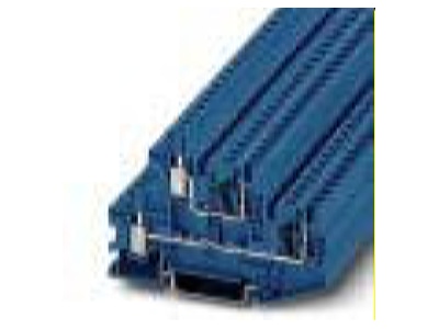 Produktbild 2 Phoenix STTBU 4 BU Durchgangsklemme 0 14qmm 6qmm  blau