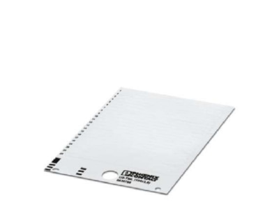 Produktbild 2 Phoenix US TML  104X3 8  Klemmenmarkierung weiss  104mm x3 8mm