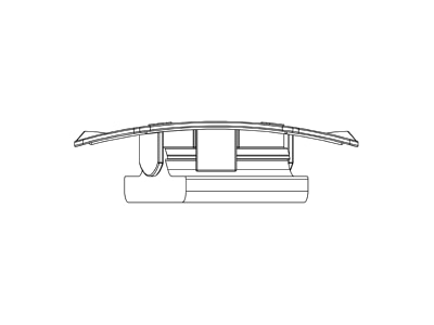 Line drawing 3 K2 Systems 2000034 Accessory for photovoltaics mounting
