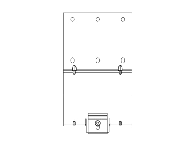 Line drawing 2 K2 Systems 2003175 Photovoltaics roof  facade fastener