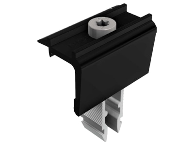 Produktbild 2 Schletter Solar 131020 900 Endklemme RapidPro 30 47mm sw elox