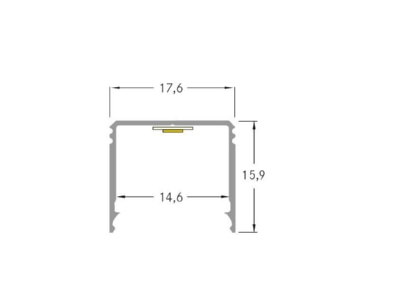 Dimensional drawing Brumberg 53381262 Accessory for luminaires