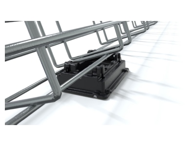 Angled view K2 Systems 2003386 Accessory for photovoltaics mounting
