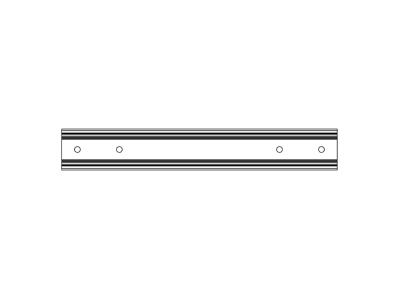 Line drawing 1 K2 Systems 2004210 Solar mounting profile
