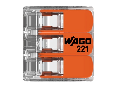 Product image 3 WAGO 221 413 Compact connection terminal 3 wire to 4mm  
