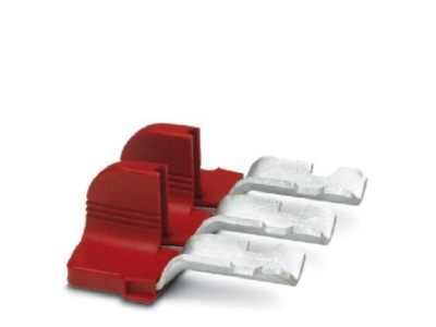 Produktbild 2 Phoenix EB 3 25 PT Einlegebruecke Polzahl 3  rot