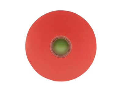 Front view 1 Eaton M22 PV45P MPI Mushroom button actuator red
