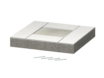Product image OBO BSK E091026 End piece for fire resistant duct
