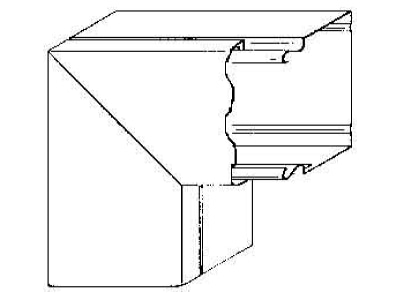 Produktbild Niedax LUWC 100 100 Flachwinkel  90 Grad