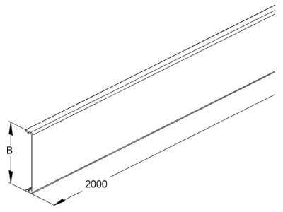 Produktbild Niedax VDD100 Verdrahtungskanal Deckel    Aktionsartikel