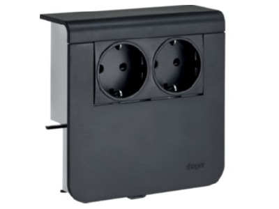 Product image 1 Tehalit SL 20080900 gsw Socket outlet box for skirting duct
