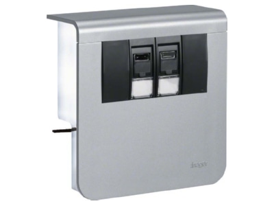 Product image 2 Tehalit SL 20080907D1 alu Data connector box for skirting duct