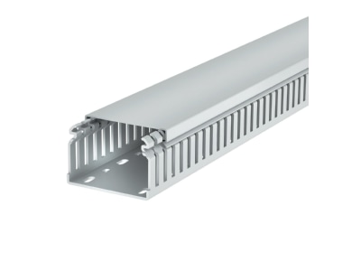 Produktbild OBO LKVH 50075 Verdrahtungskanal halogenf hfr  50x75x2000  lgr