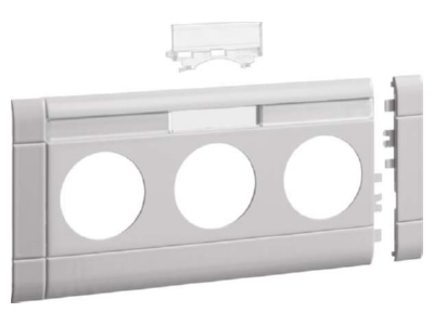 Product image 2 Tehalit GB10031K7035 Face plate for wall duct RAL7035