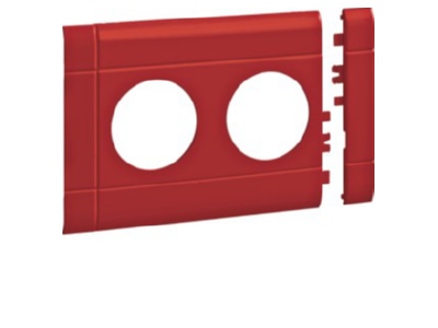 Product image 1 Tehalit GB100203020 Face plate for wall duct RAL3020
