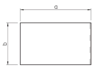 Mazeichnung 1 OBO WDK HE80170LGR Endstueck 80x170mm  PVC