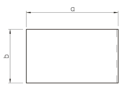 Mazeichnung 2 OBO WDK HE80170LGR Endstueck 80x170mm  PVC