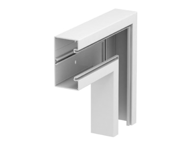 Product image OBO GKH F70130RW Flat bend for device mount wireway
