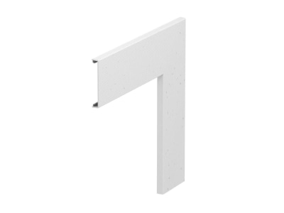 Product image OBO GKH OTGFRW Cover for flat bend device mount wireway
