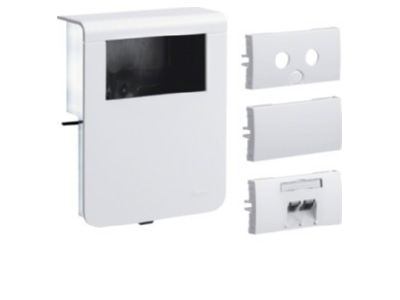 Product image 2 Tehalit SL201159159016 Empty box for skirting duct RAL9016