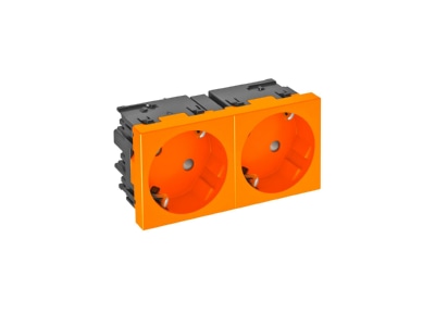Produktbild OBO STD D3SC ROR2 Steckdose 33 Grad  2 fach Schutzkontakt Con 45