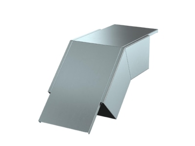 Product image OBO PLM BF 1220 FS Flat bend for fire resistant duct
