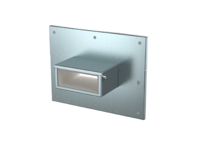 Produktbild OBO PLM WC 0410 FS Wandanschlusskragen 3  und 4 seitig