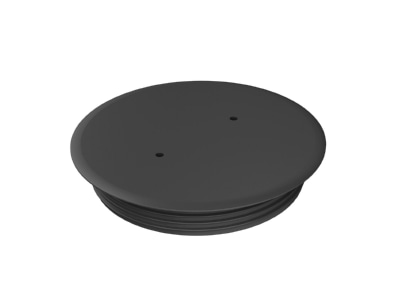 Product image OBO BAB80 9011 Cover plate for installation units
