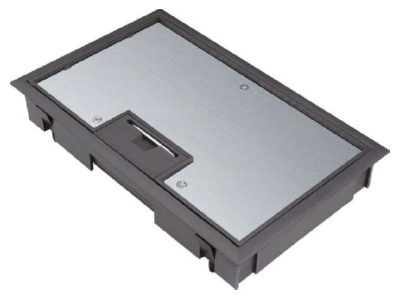 Produktbild 2 Tehalit KDE0405 tsw Klappdeckel E2 522 Rahmen 5mm schwarz Bef Set