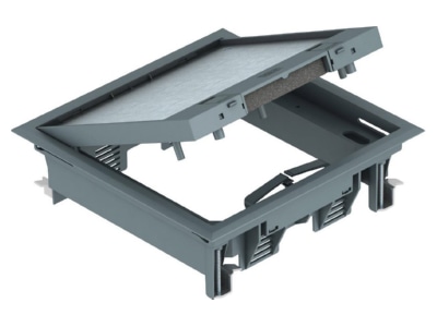 Product image OBO GES4 2U10T 7011 Installation box for underfloor duct
