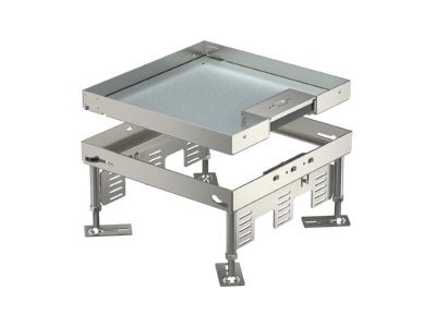 Produktbild OBO RKSN2 9 VS 20 Kassette quadratisch 242x243mm 