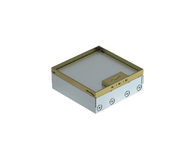 Produktbild OBO UDHOME9 2M GB V Bodentank komplett 2x2 f VDE Steckdose