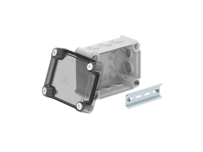 Produktbild OBO T 100 HD TR Kabelabzweigkasten m  transp  Deckel