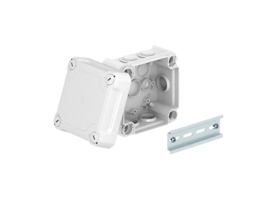 Produktbild OBO T 60 HD LGR Kabelabzweigkasten lichtgrau  m  Deckel