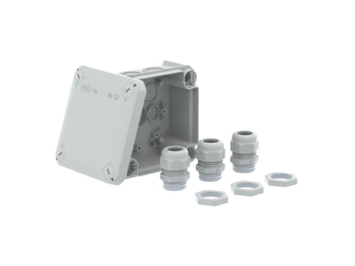 Product image OBO T 60 M20 NL Surface mounted box 114x114mm
