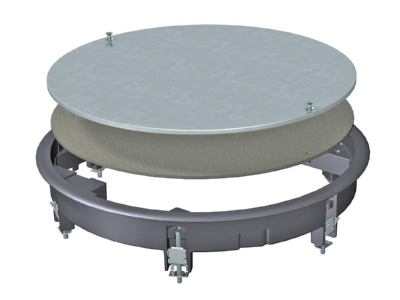 Product image OBO ZESRA7 10U Underfloor junction box insert
