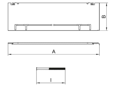 Mazeichnung 1 OBO ASH250 3 215270  VE4  Hoehenausgleich Bausatz Estrichhoehe 215 55mm ASH250 3 215270  Inhalt  4 
